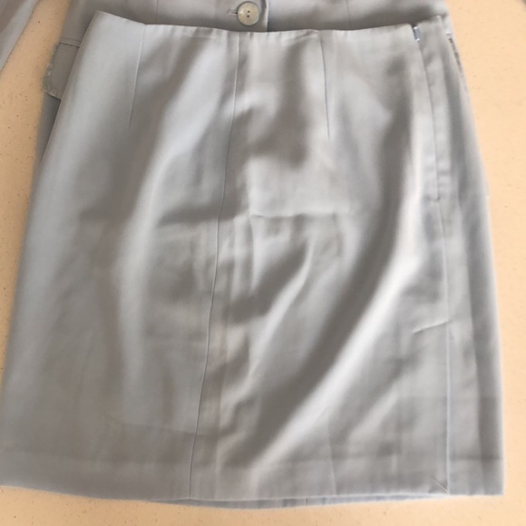 Pastel blue skirt suit - Picture 4 of 7